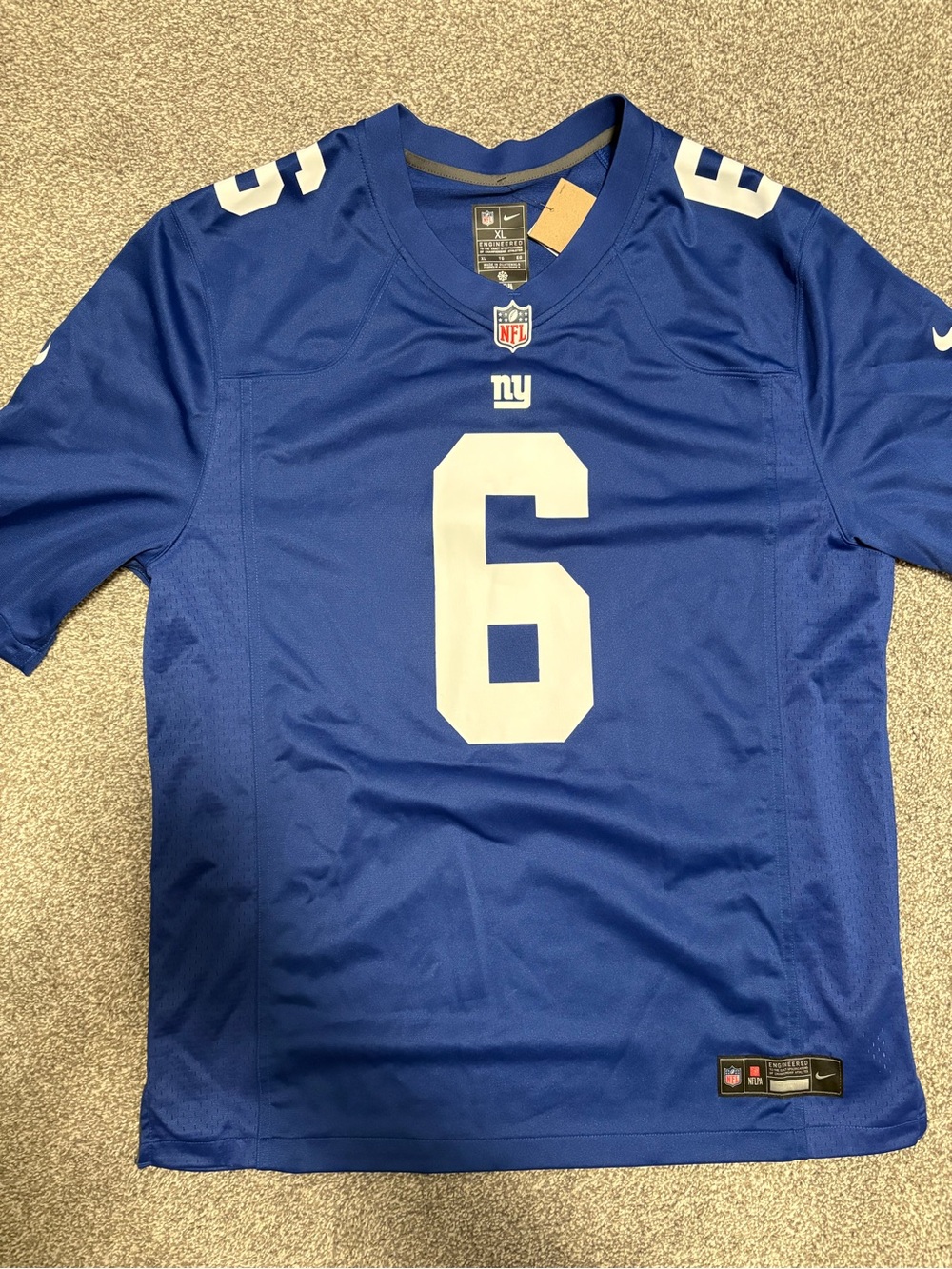 NFL New York Giants Jaxson Dart #6 Jersey